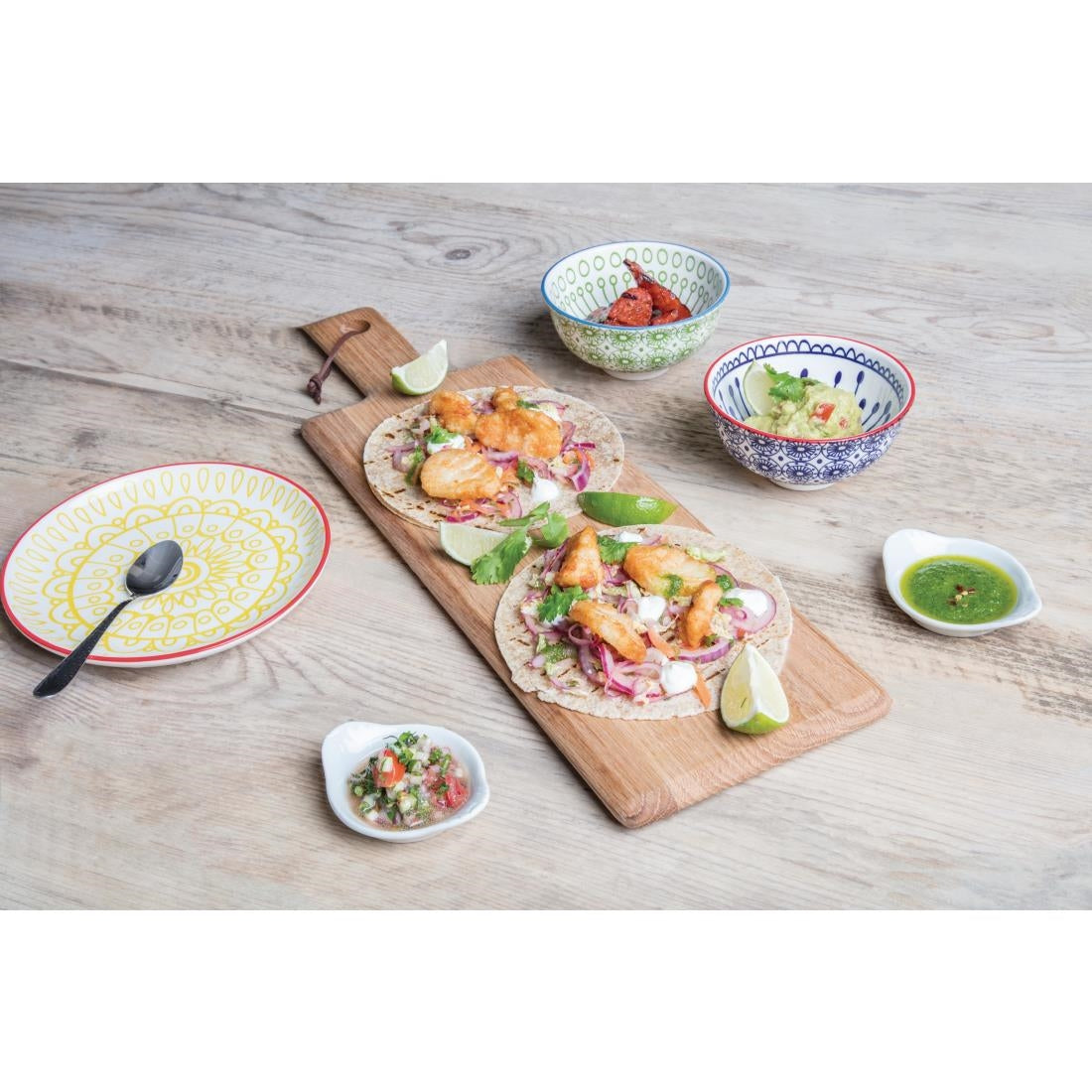 Olympia Tivoli Dessert Spoons (Pack of 12) - DE385 Spoons Olympia