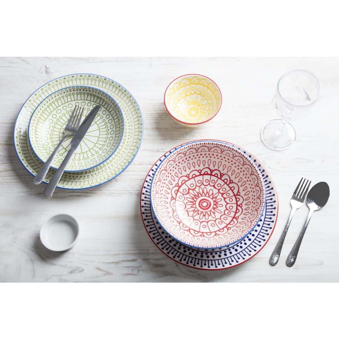 Olympia Tivoli Dessert Spoons (Pack of 12) - DE385 Spoons Olympia