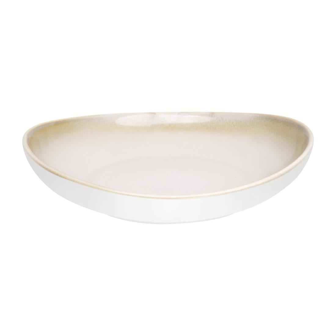 Olympia Birch Taupe Wide Bowls 208mm (Pack of 6) - DR784 Bowls Olympia