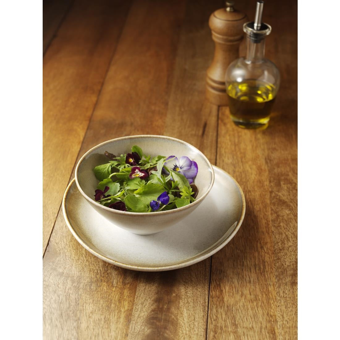Olympia Birch Taupe Deep Bowls 150mm (Pack of 6) - DR785 Bowls Olympia
