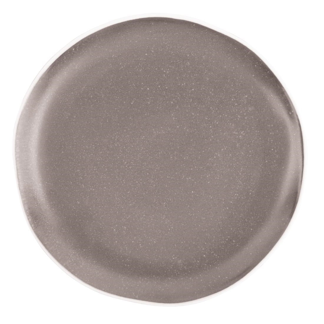Olympia Chia Plates Charcoal 205mm (Pack of 6) - DR815 Plates Olympia