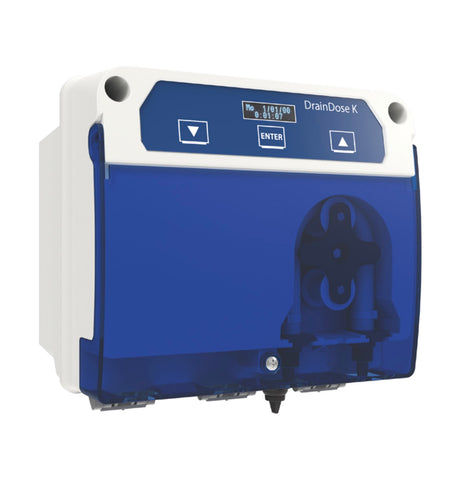 DrainDose Kompact Enzyme-based Chemical Dosing System | Battery Operated Grease Trap Dosing Systems Seko