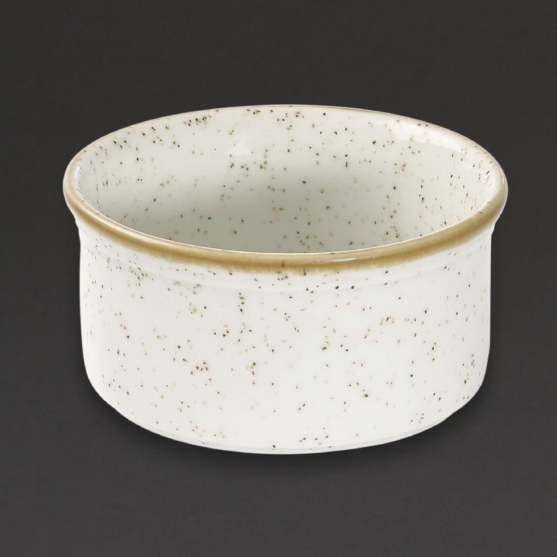 Churchill Stonecast Ramekins Barley White 70mm (Pack of 24) - DS495 Churchill Super Vitrified Churchill