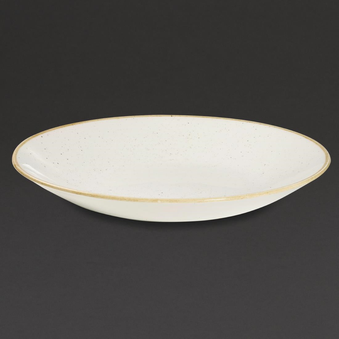 Churchill Stonecast Deep Coupe Plates Barley White 280mm (Pack of 12) - DS497 Plates Churchill