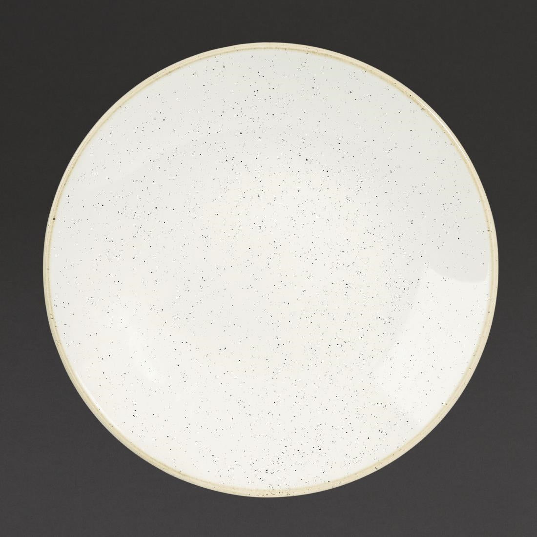 Churchill Stonecast Deep Coupe Plates Barley White 220mm (Pack of 12) - DS499 Plates Churchill