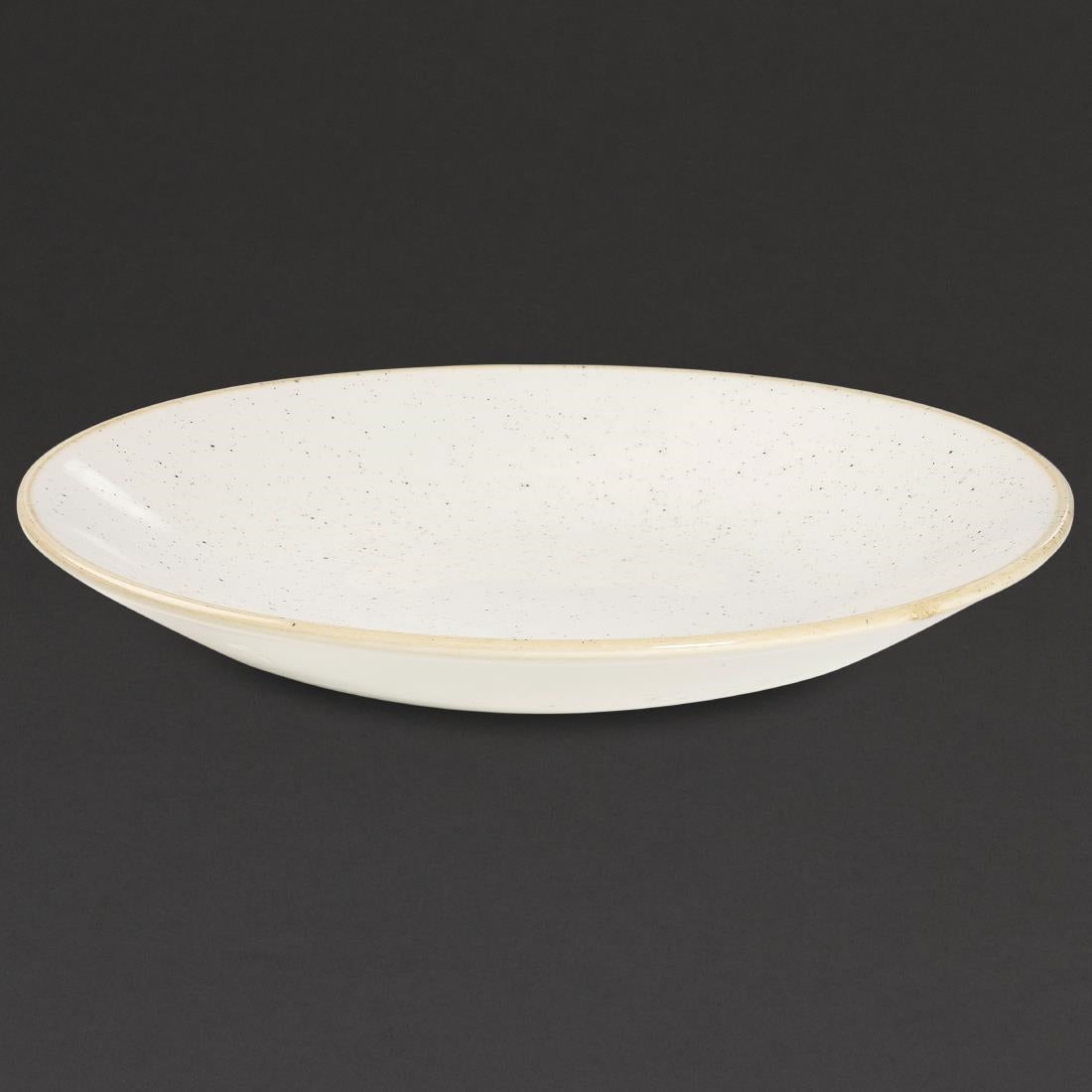 Churchill Stonecast Deep Coupe Plates Barley White 220mm (Pack of 12) - DS499 Plates Churchill