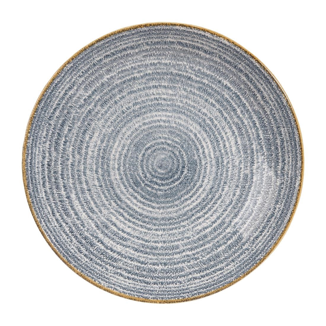 Churchill Studio Prints Homespun Coupe Bowls Slate Blue 248mm (Pack of 12) - DS524 Bowls Churchill