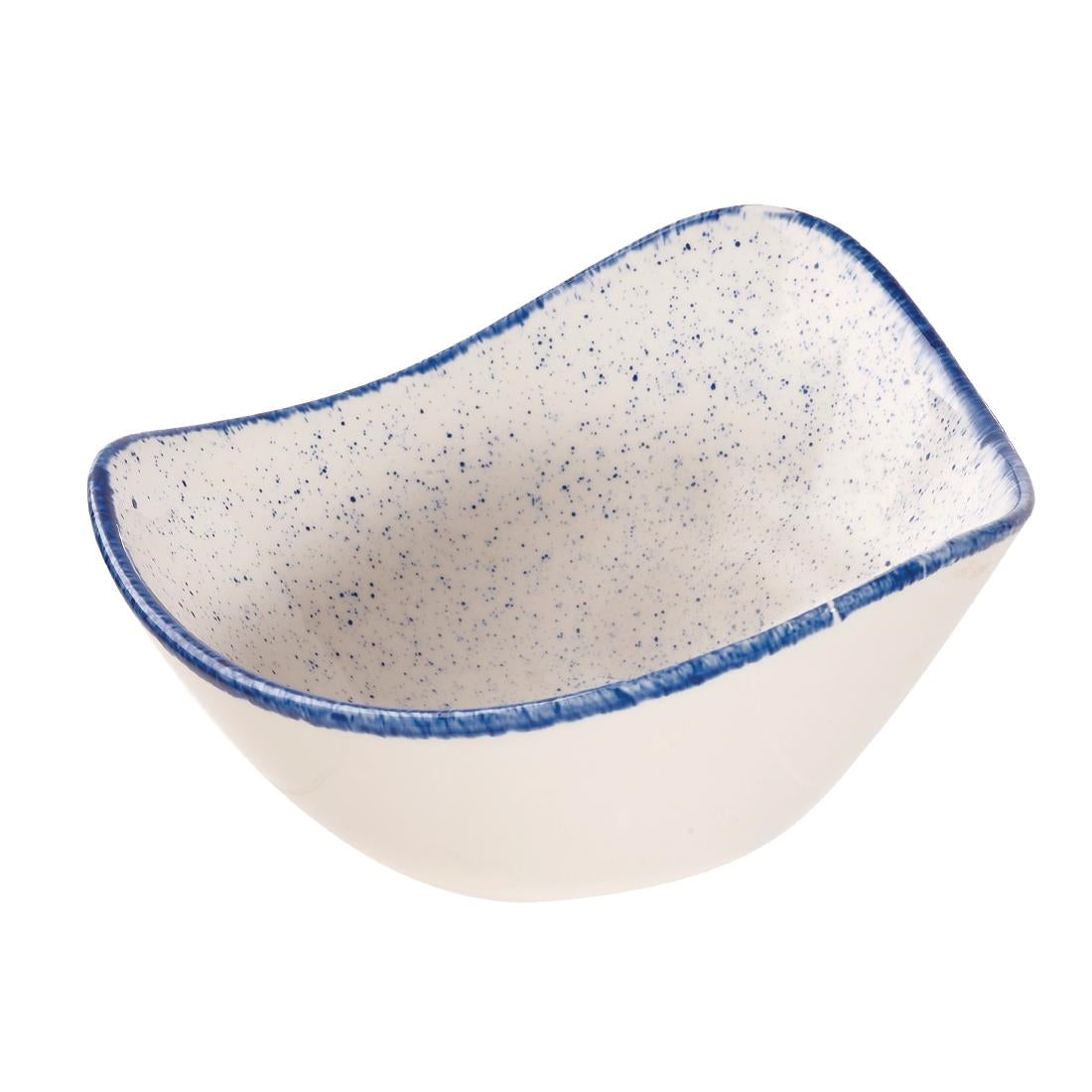 Churchill Stonecast Hints Triangle Bowls Indigo Blue 150mm (Pack of 12) - DS584 Bowls Churchill