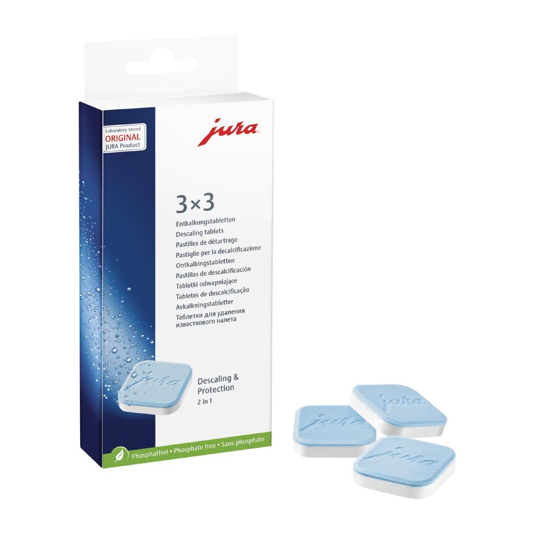Jura Descaling Tablets 15191 (Pack of 9) - DT423 Jura
