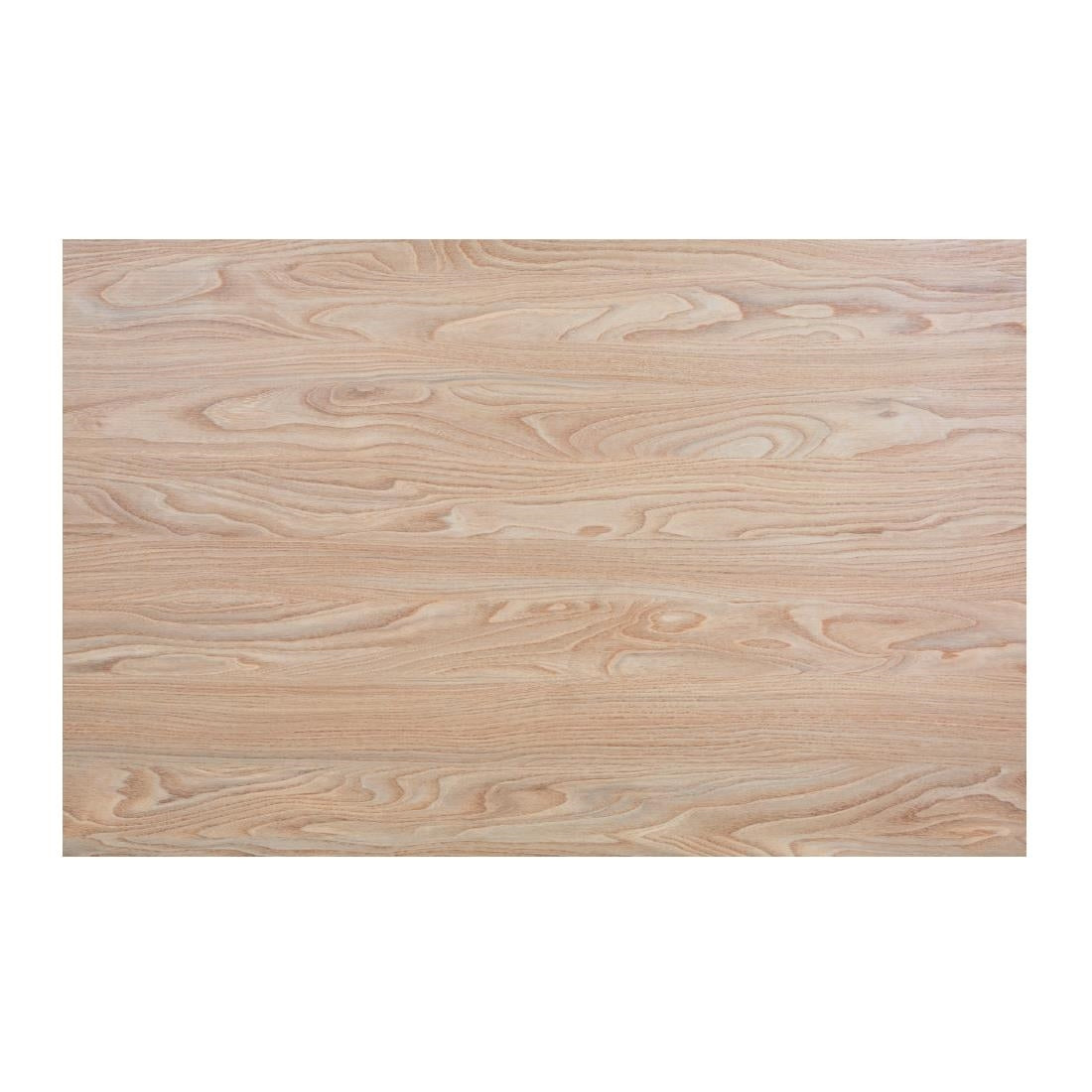 Bolero Pre-drilled Rectangular Table Top Antique Natural 1100(W) x 700(D)mm - DT443 Wood Effect Table Tops Bolero