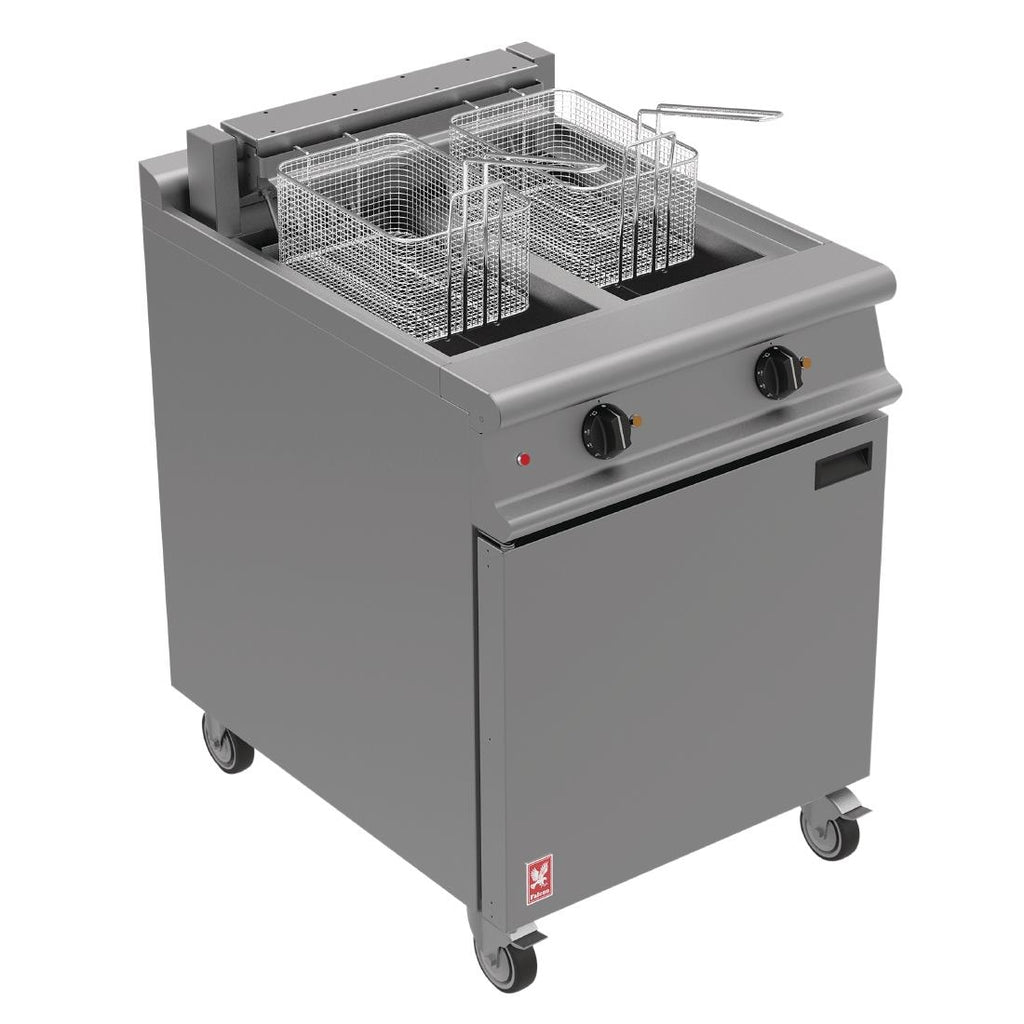 Falcon Dominator Twin Tank Free Standing Electric Fryer E3865 - DT607 Freestanding Electric Fryers Falcon
