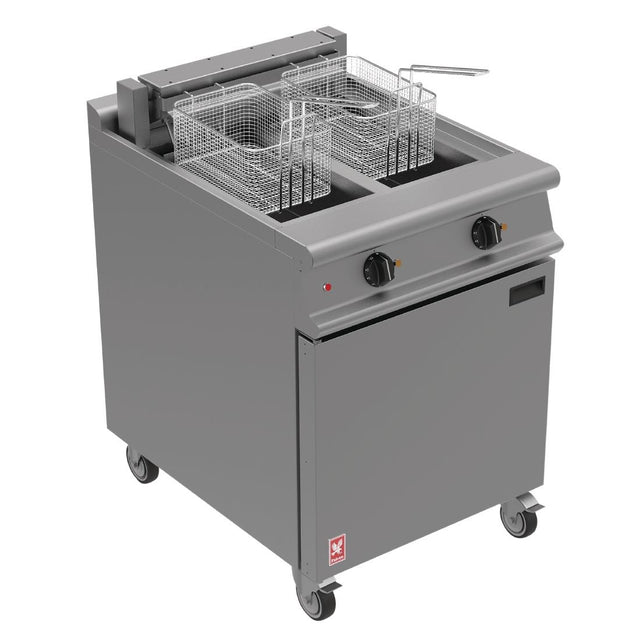 Falcon Dominator Twin Tank Free Standing Electric Fryer E3865 - DT607 Freestanding Electric Fryers Falcon