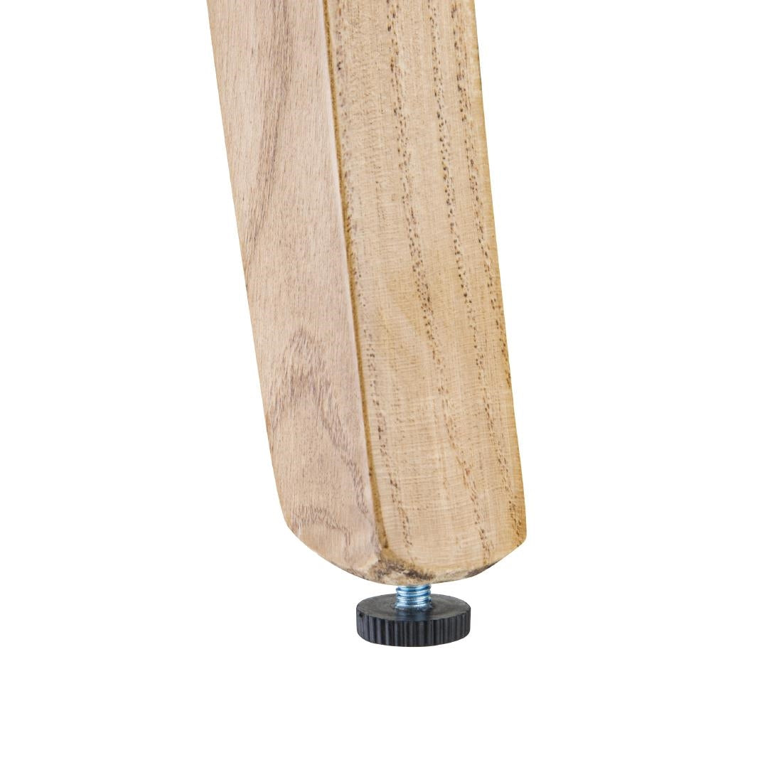 Bolero Chiswick Button Dining Chairs Tan Leather (Pack of 2) - DT699 Upholstered Dining Chairs Bolero