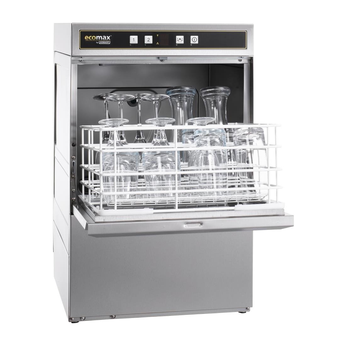 Hobart Ecomax Glasswasher G404S with Water Softener - DW251-MO Hobart Ecomax