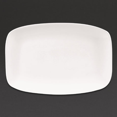 Churchill X Squared Oblong Plates White 199 x 300mm (Pack of 6) - DW340 Plates Churchill