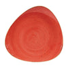 Churchill Stonecast Triangular Plates Berry Red 265mm (Pack of 12) - DW367 Plates Churchill