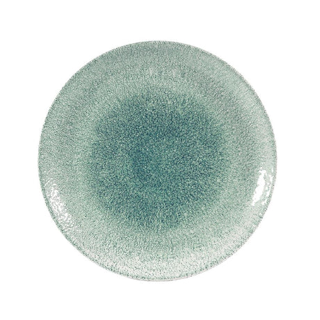 Churchill Studio Prints Raku Coupe Plates Jade Green 288mm (Pack of 12) - DW384 Plates Churchill