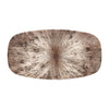 Churchill Studio Prints Stone Rectangular Plates Zircon Brown 189 x 355mm - DW395 Plates Churchill