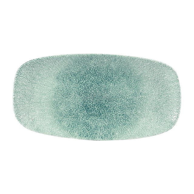 Churchill Studio Prints Raku Rectangular Plates Jade Green 153 x 298mm - DW405 Plates Churchill