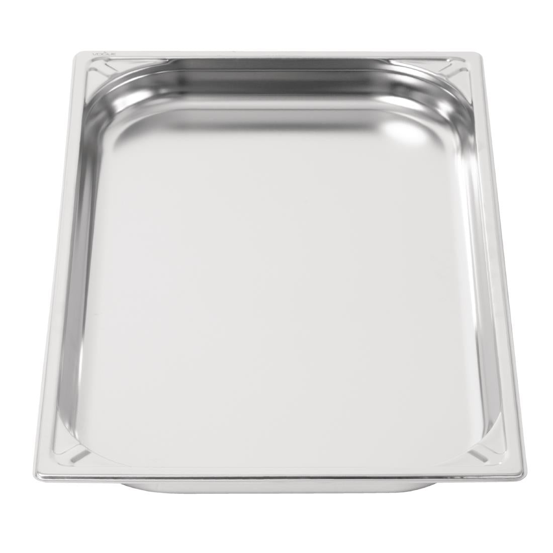 Vogue Heavy Duty Stainless Steel 1/1 Gastronorm Tray 40mm - DW432 Vogue