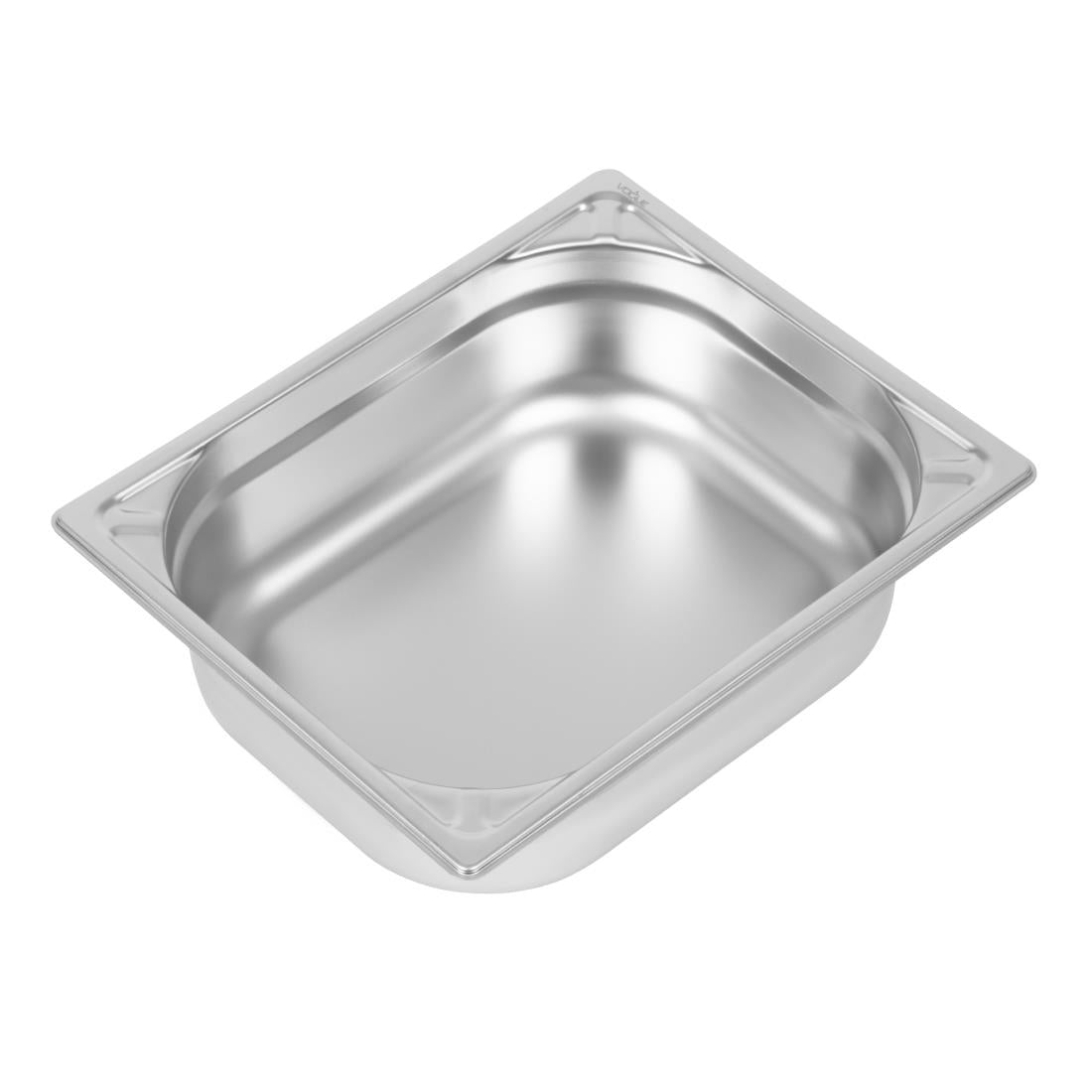 Vogue Heavy Duty Stainless Steel 1/2 Gastronorm Tray 100mm - DW439 Vogue
