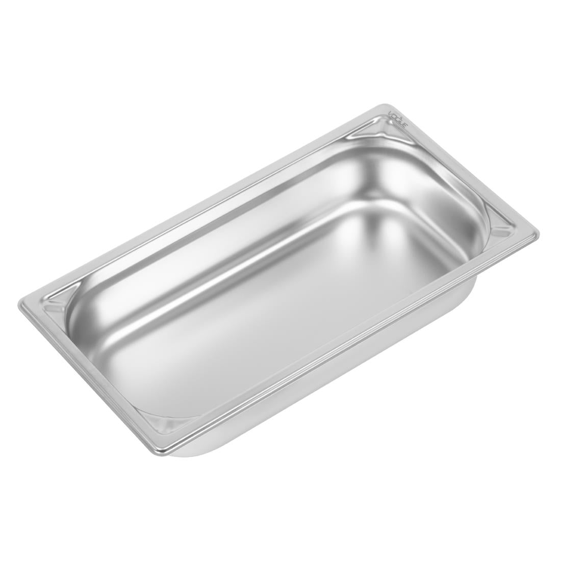 Vogue Heavy Duty Stainless Steel 1/3 Gastronorm Tray 65mm - DW442 Vogue