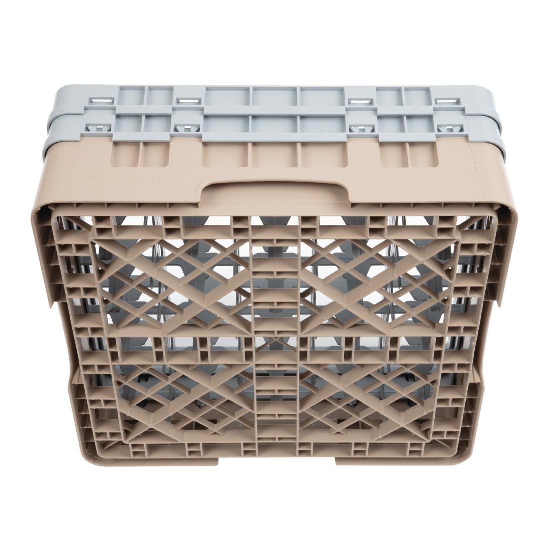 Cambro Camrack Beige 25 Compartments Max Glass Height 133mm - DW555 Cambro
