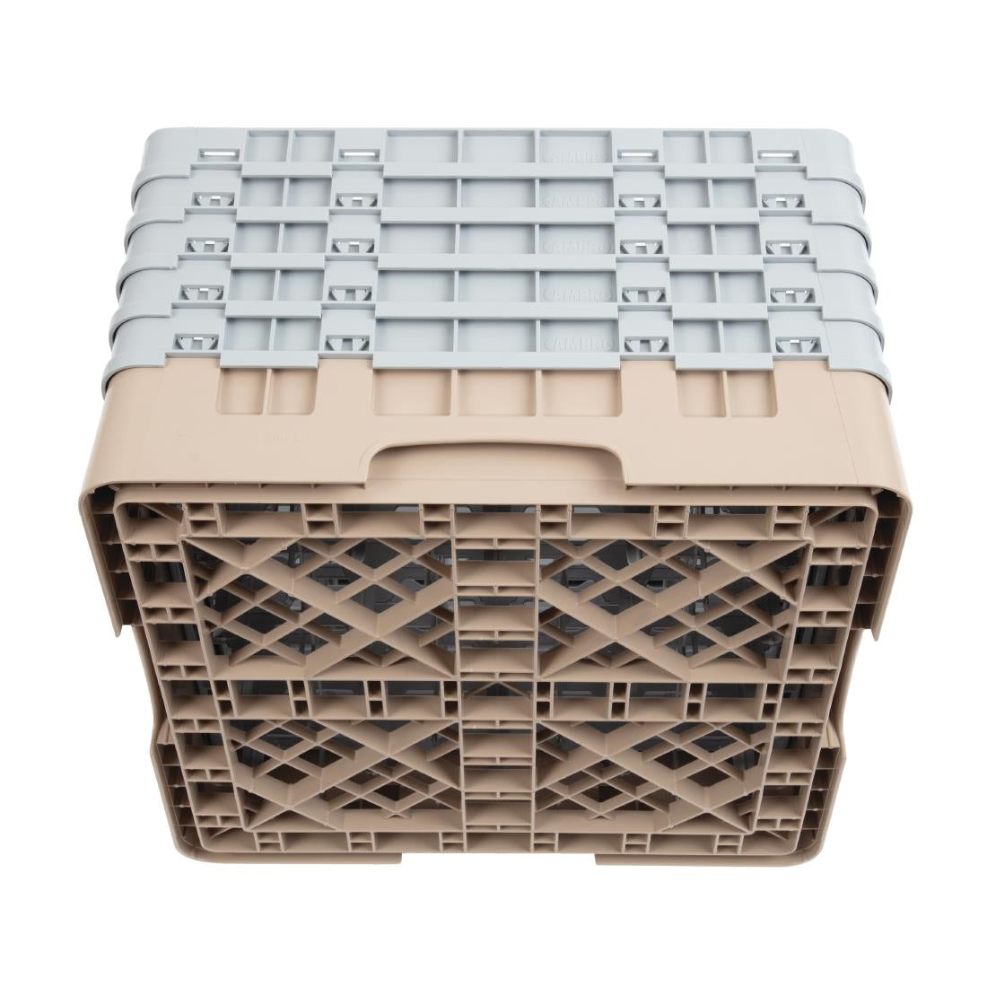 Cambro Camrack Beige 25 Compartments Max Glass Height 257mm - DW556 Cambro