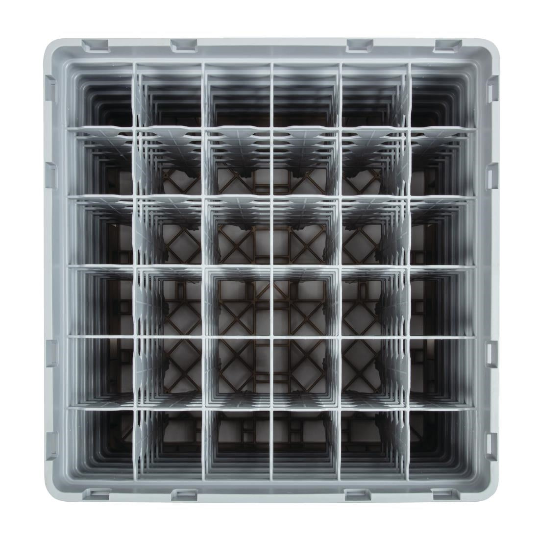 Cambro Camrack Beige 36 Compartments Max Glass Height 298mm - DW560 Cambro