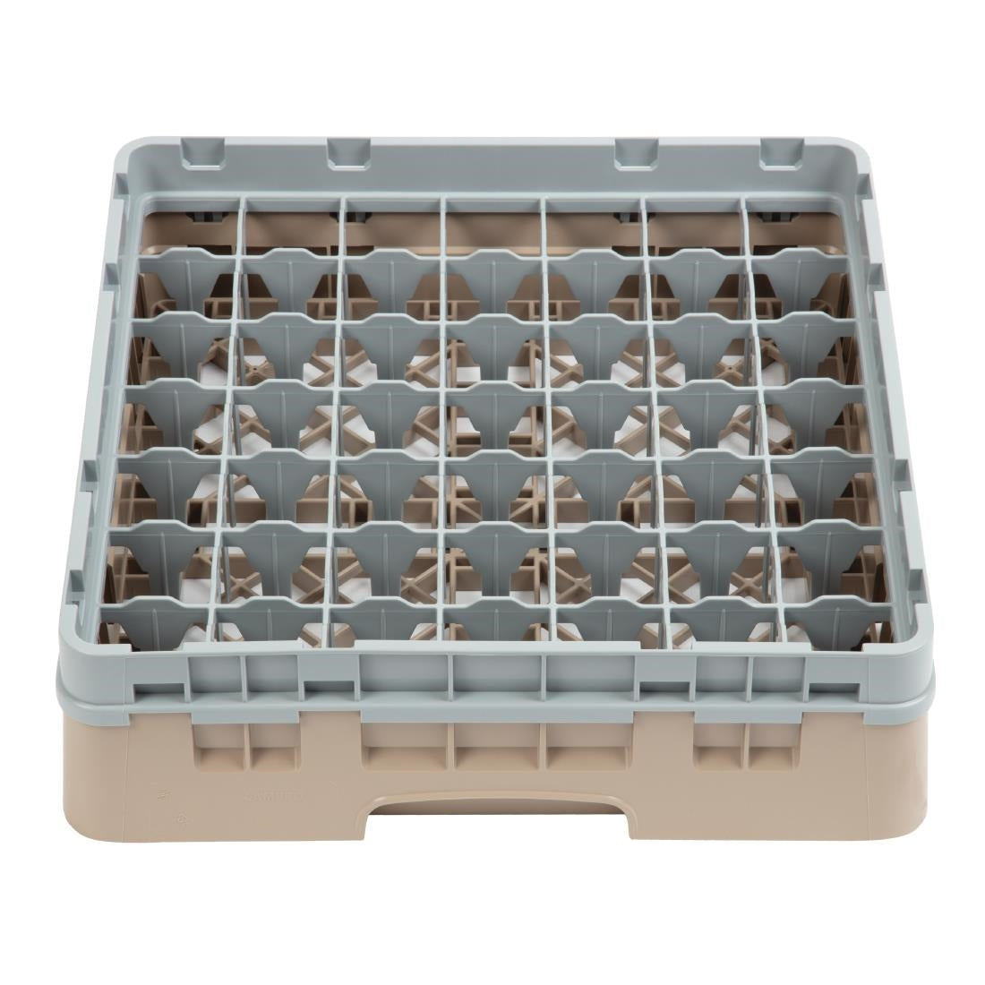 Cambro Camrack Beige 49 Compartments Max Glass Height 92mm - DW561 Cambro