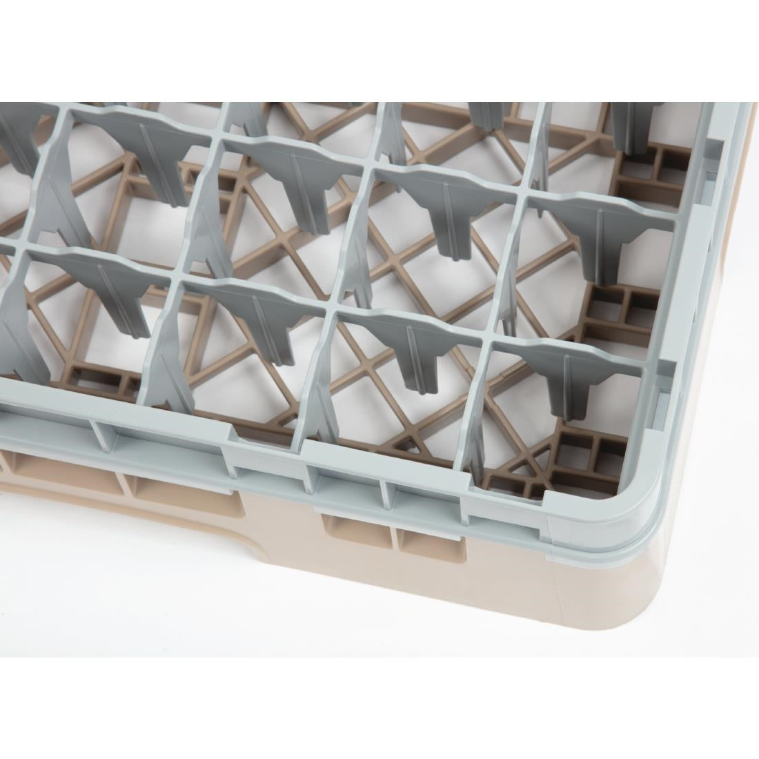 Cambro Camrack Beige 49 Compartments Max Glass Height 92mm - DW561 Cambro