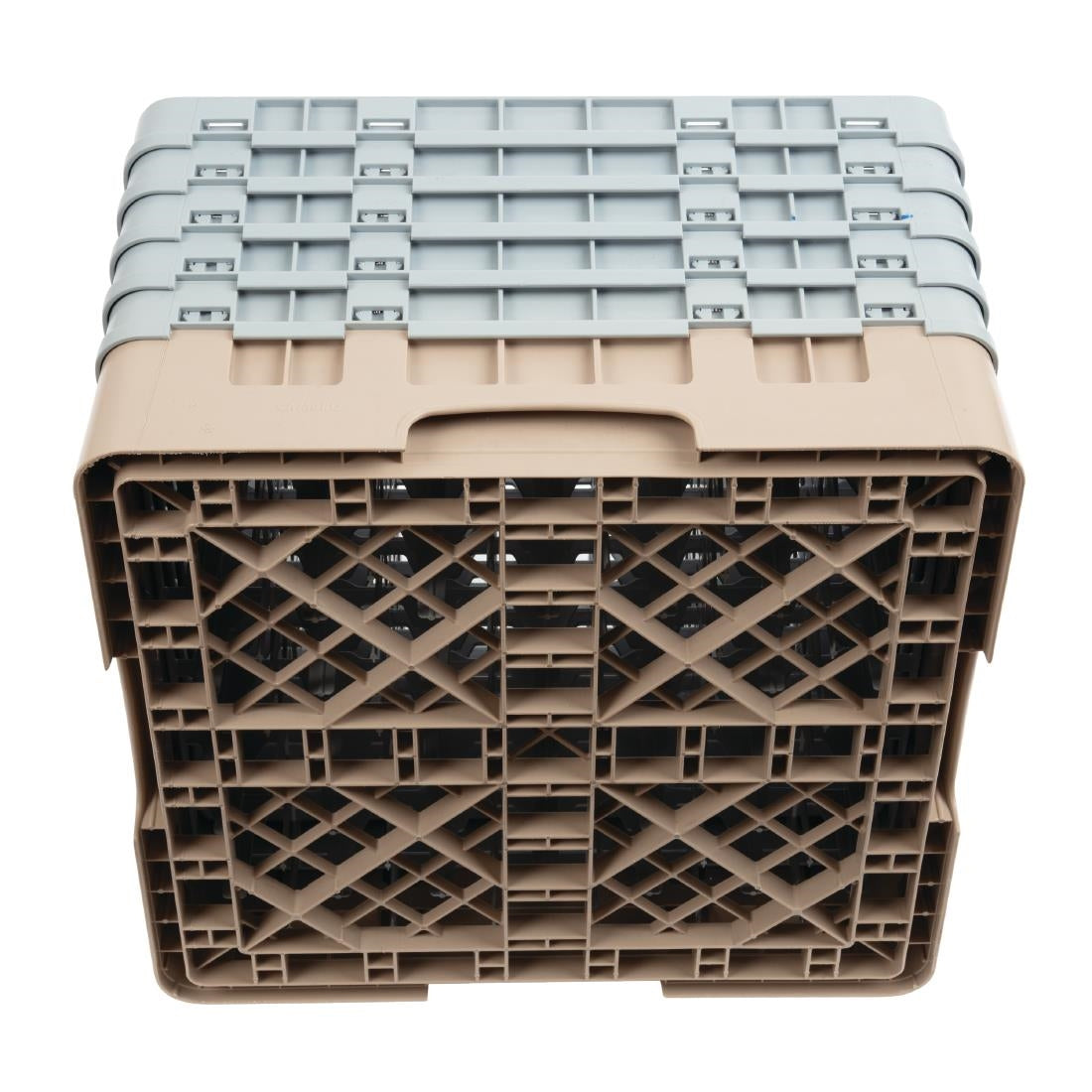 Cambro Camrack Beige 49 Compartments Max Glass Height 257mm - DW562 Cambro