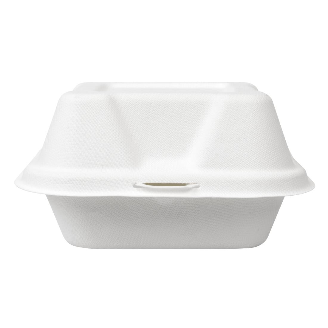 Vegware Compostable Bagasse Burger Boxes 152mm (Pack of 500) - DW625 Vegware