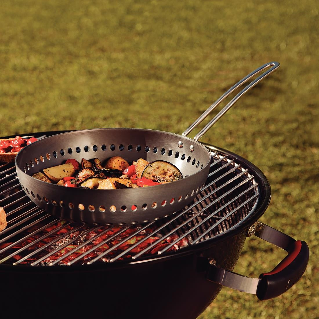 Tramontina Perforated Barbecue Wok 26 cm - DW699 Tramontina