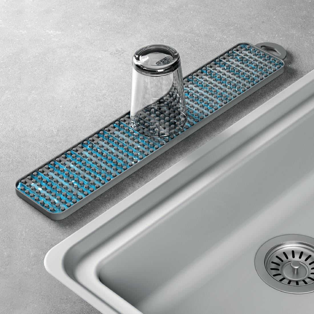 Slim Reversible Gravity Drying Mat - DW737 Metaltex