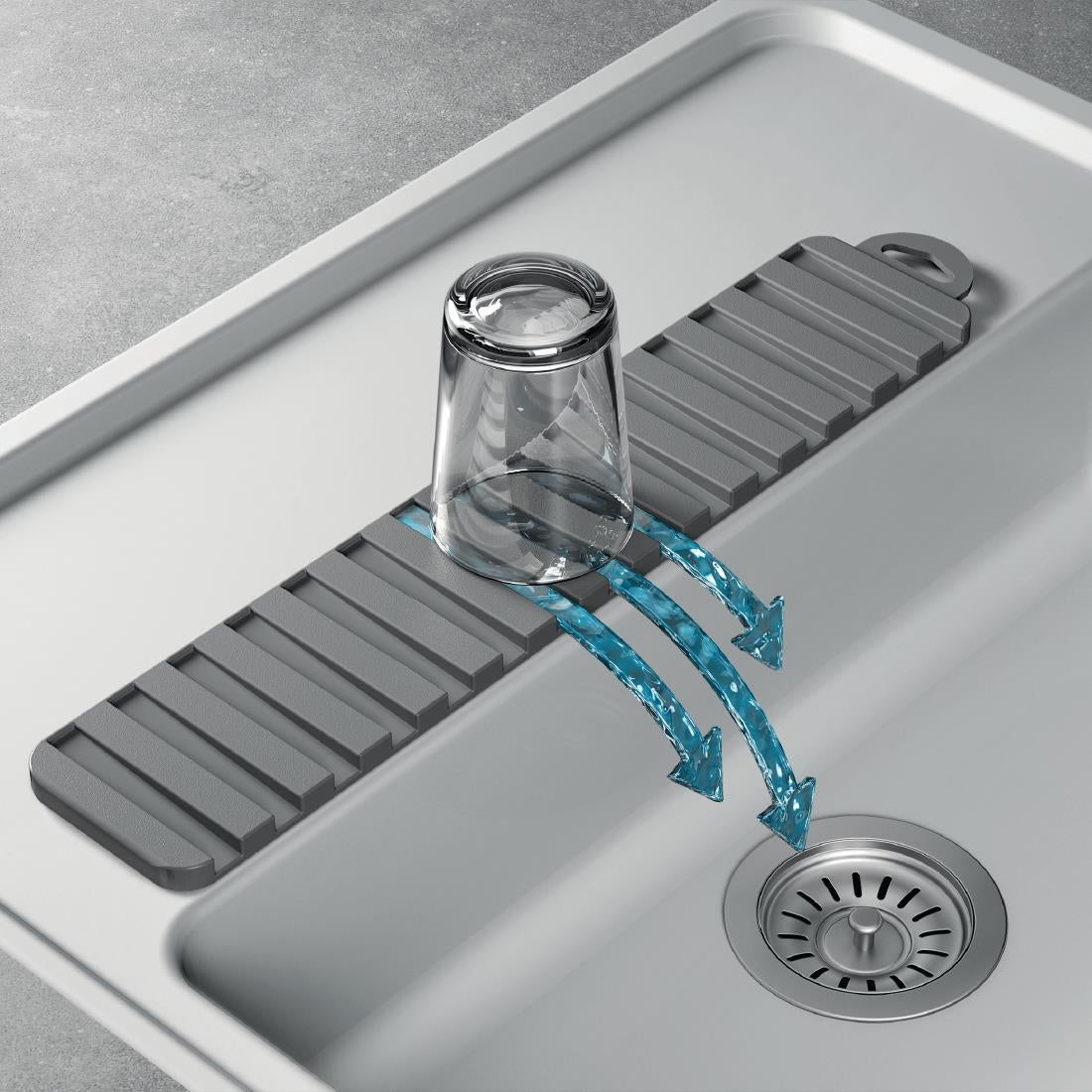 Slim Reversible Gravity Drying Mat - DW737 Metaltex