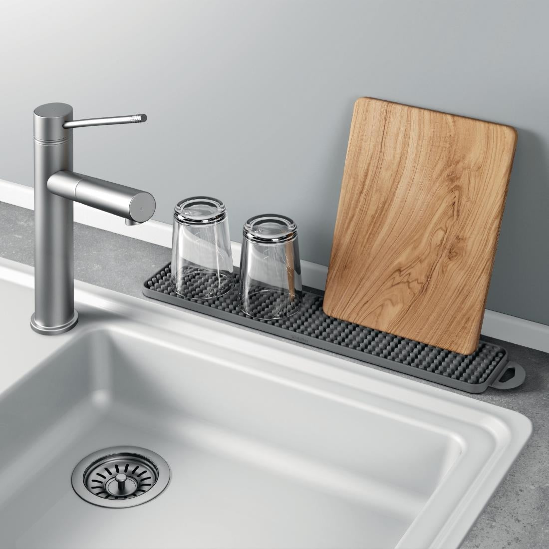 Slim Reversible Gravity Drying Mat - DW737 Metaltex