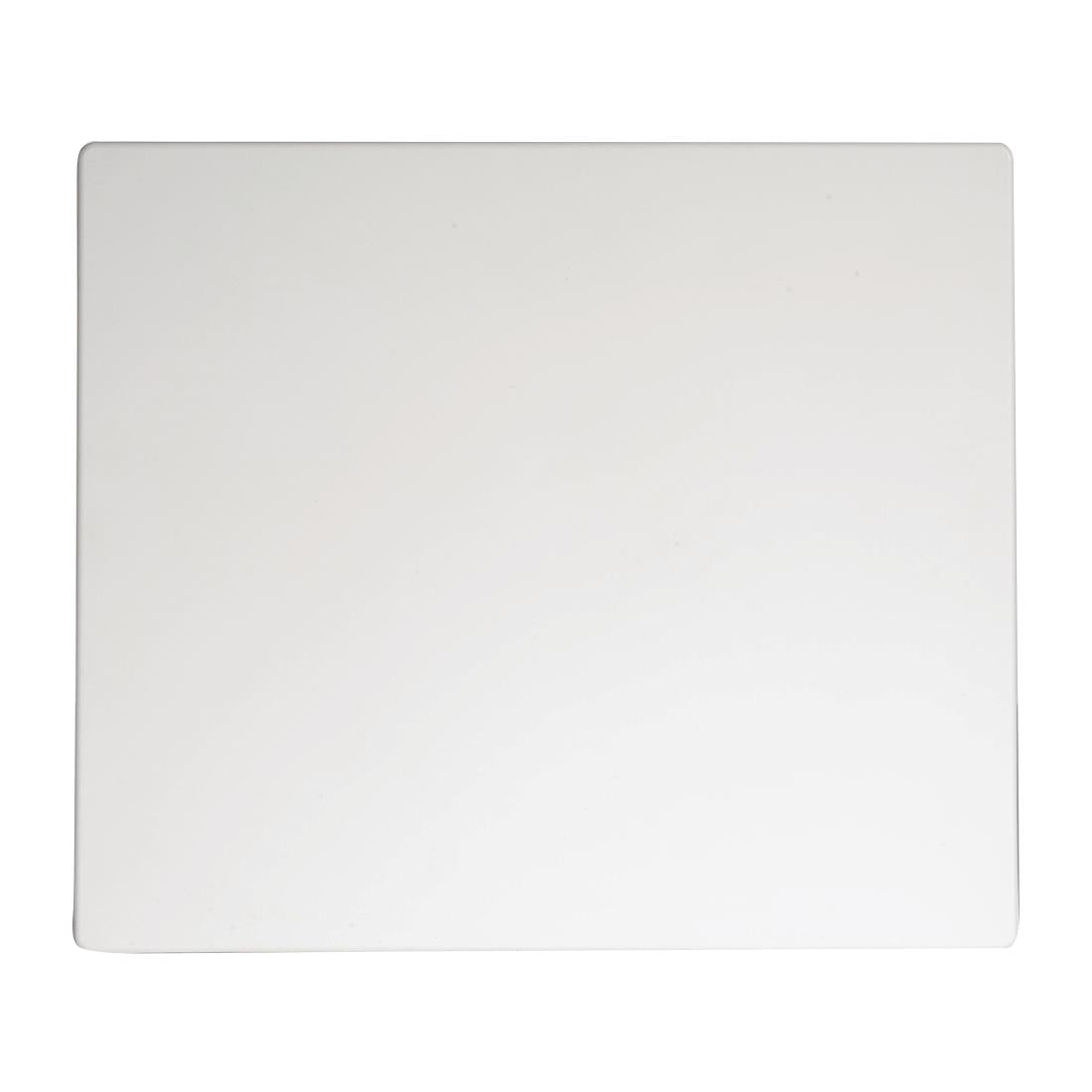 Churchill Alchemy Buffet Rectangular Melamine Tiles White 258mm (Pack of 6) - DW765 Churchill Alchemy Fine China Churchill
