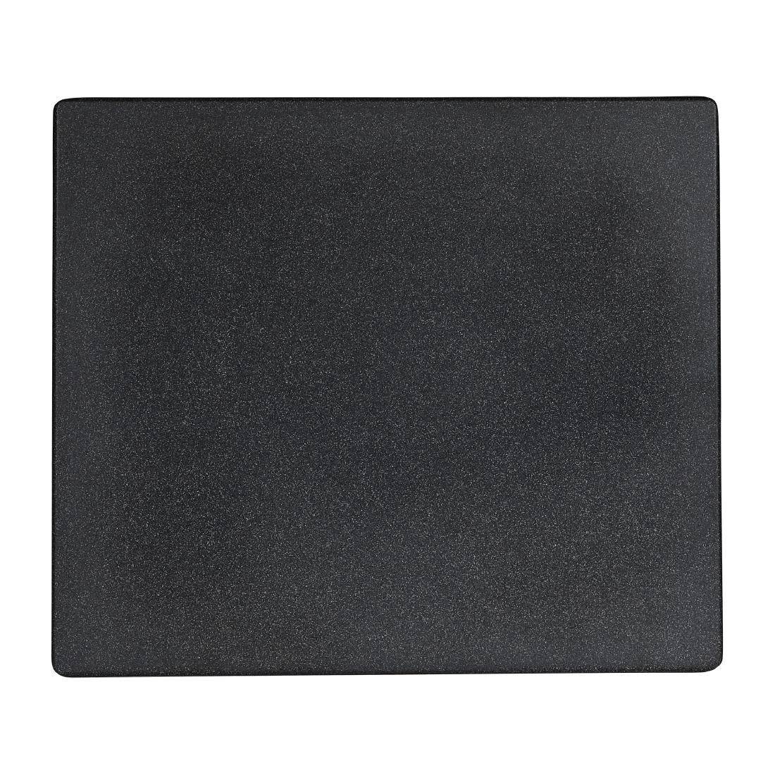 Churchill Alchemy Buffet Rectangular Melamine Tiles Black 258mm (Pack of 6) - DW766 Churchill Alchemy Fine China Churchill