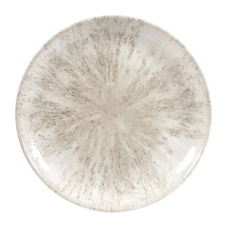 Churchill Studio Prints Stone Coupe Plates Agate Grey 288mm (Pack of 12) - DW790 Plates Churchill