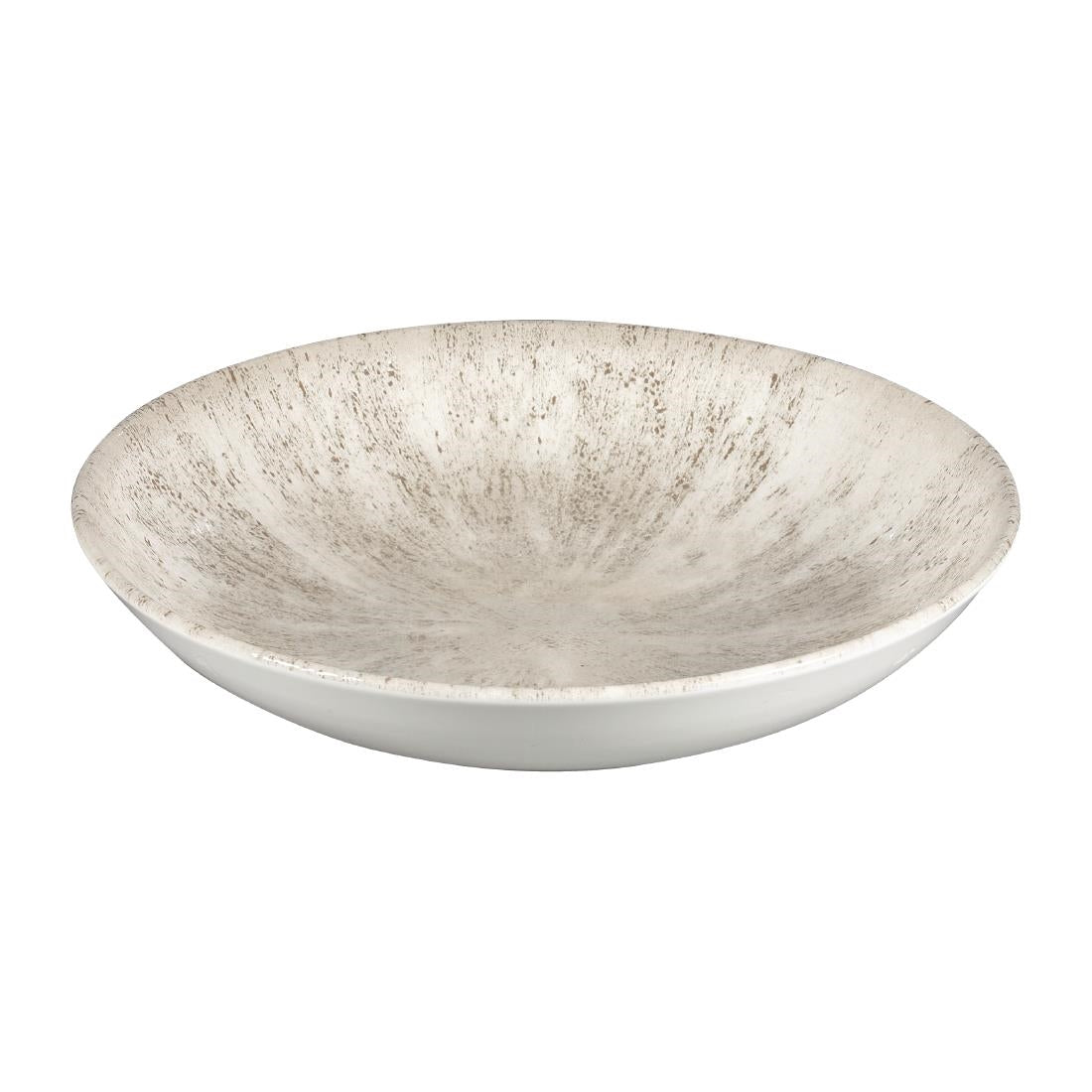 Churchill Studio Prints Stone Coupe Bowls Agate Grey 248mm (Pack of 12) - DW794 Bowls Churchill