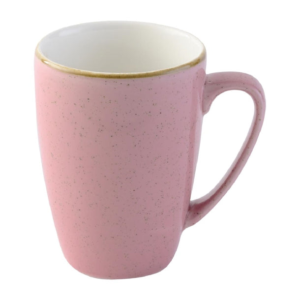 Churchill Stonecast Petal Pink Mug 340ml (Pack of 12) - DX032 Churchill Super Vitrified Churchill