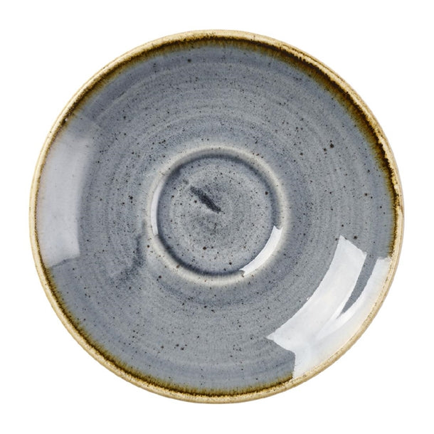 Churchill Stonecast Blueberry Saucer 118mm (Pack of 12) - DX053 Churchill Super Vitrified Churchill