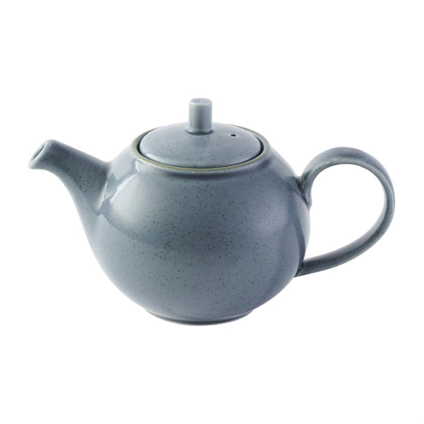 Churchill Stonecast Blueberry Teapot 426ml (Pack of 4) - DX055 Churchill Super Vitrified Churchill