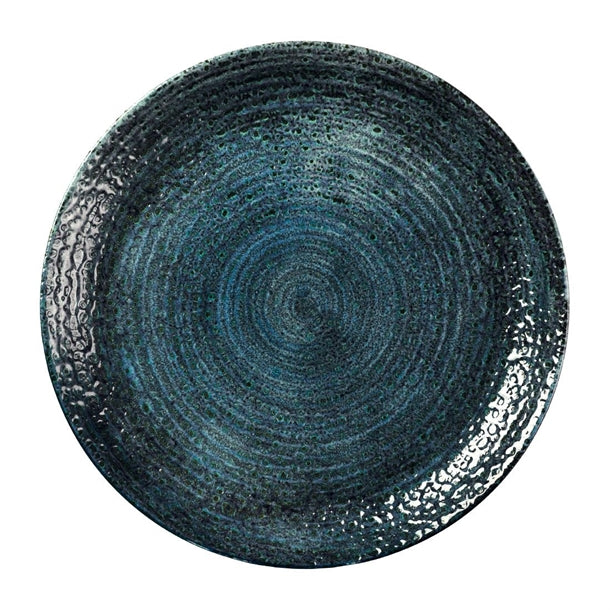 Churchill Homespun Chroma Blue Coupe Plate 288mm (Pack of 12) - DX083 Plates Churchill