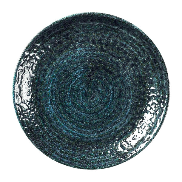 Churchill Homespun Chroma Blue Coupe Plate 165mm (Pack of 12) - DX086 Plates Churchill