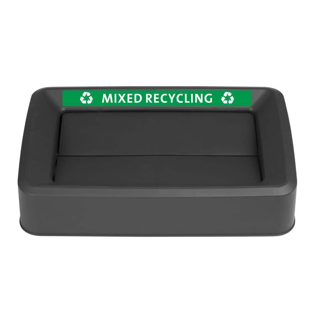 Jantex 60/80Ltr Slim Bin Lid Black - DX179 Jantex