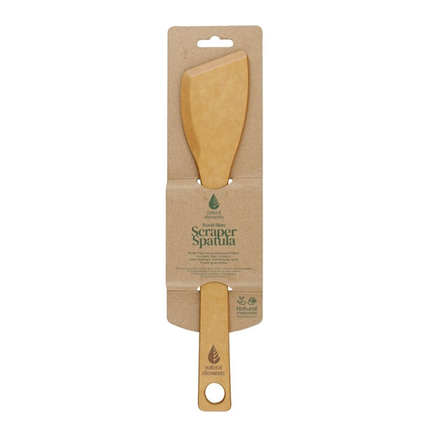 Natural Elements Wood Fibre Scraper Spatula 5'' - DX355 Natural Elements