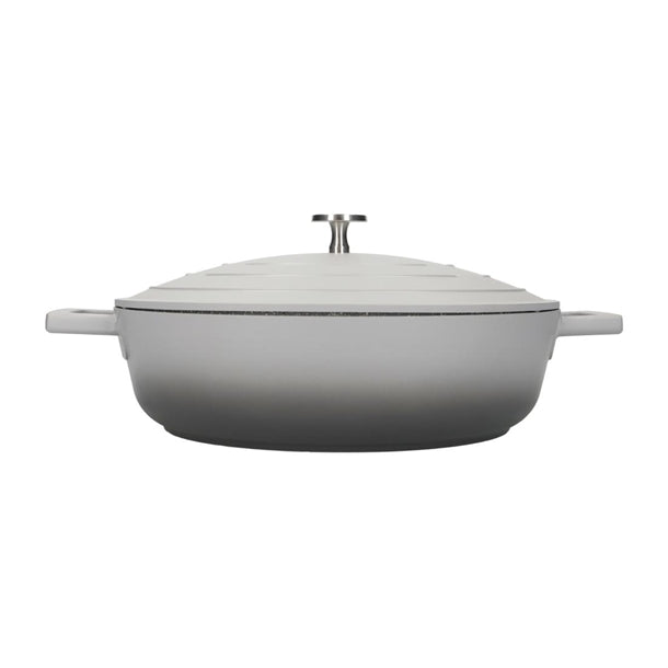 MasterClass Shallow Casserole Dish 4000ml Grey Ombre - DX371 Master Class