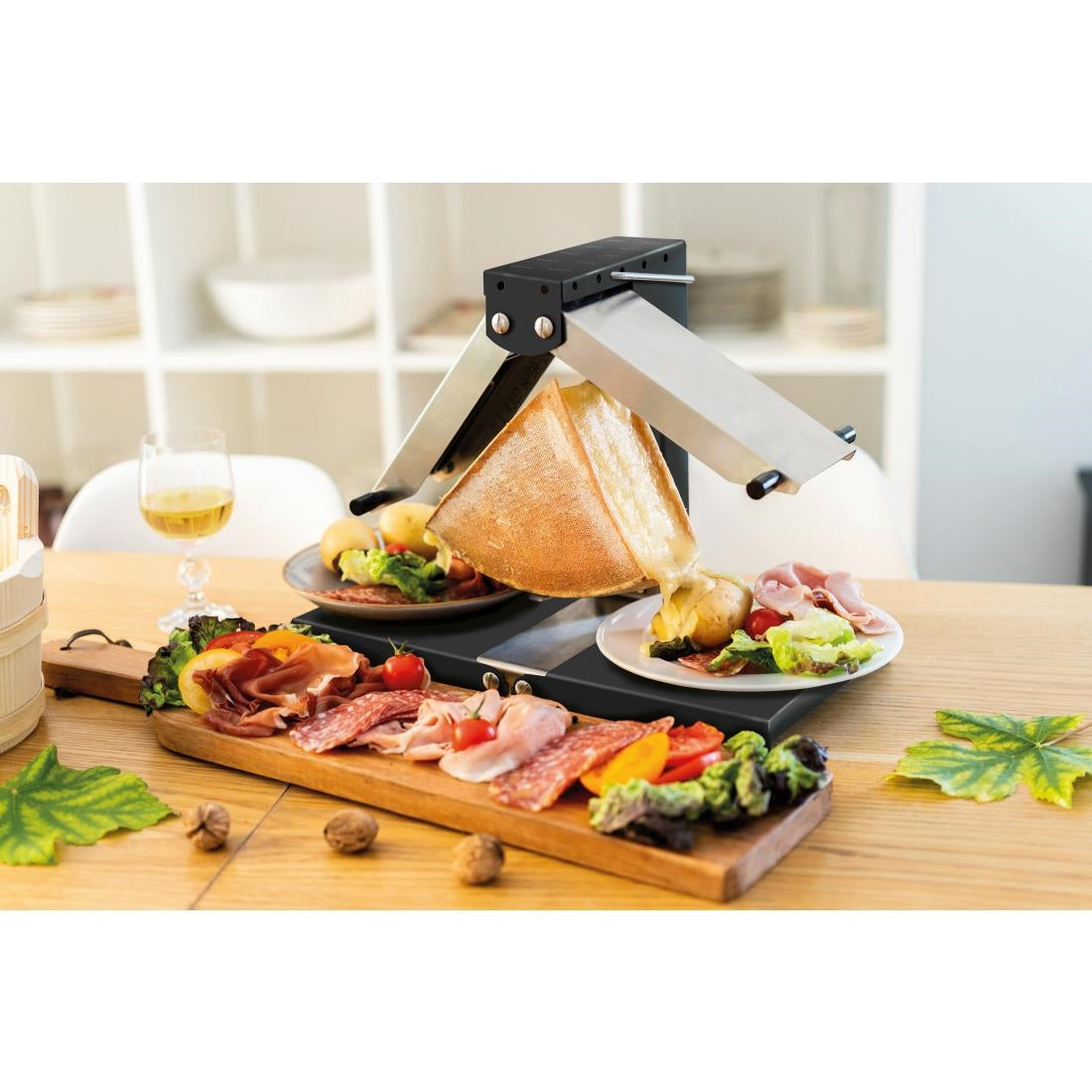 Louis Tellier Breziere Raclette Cheese Melter Black - DX388 Tellier